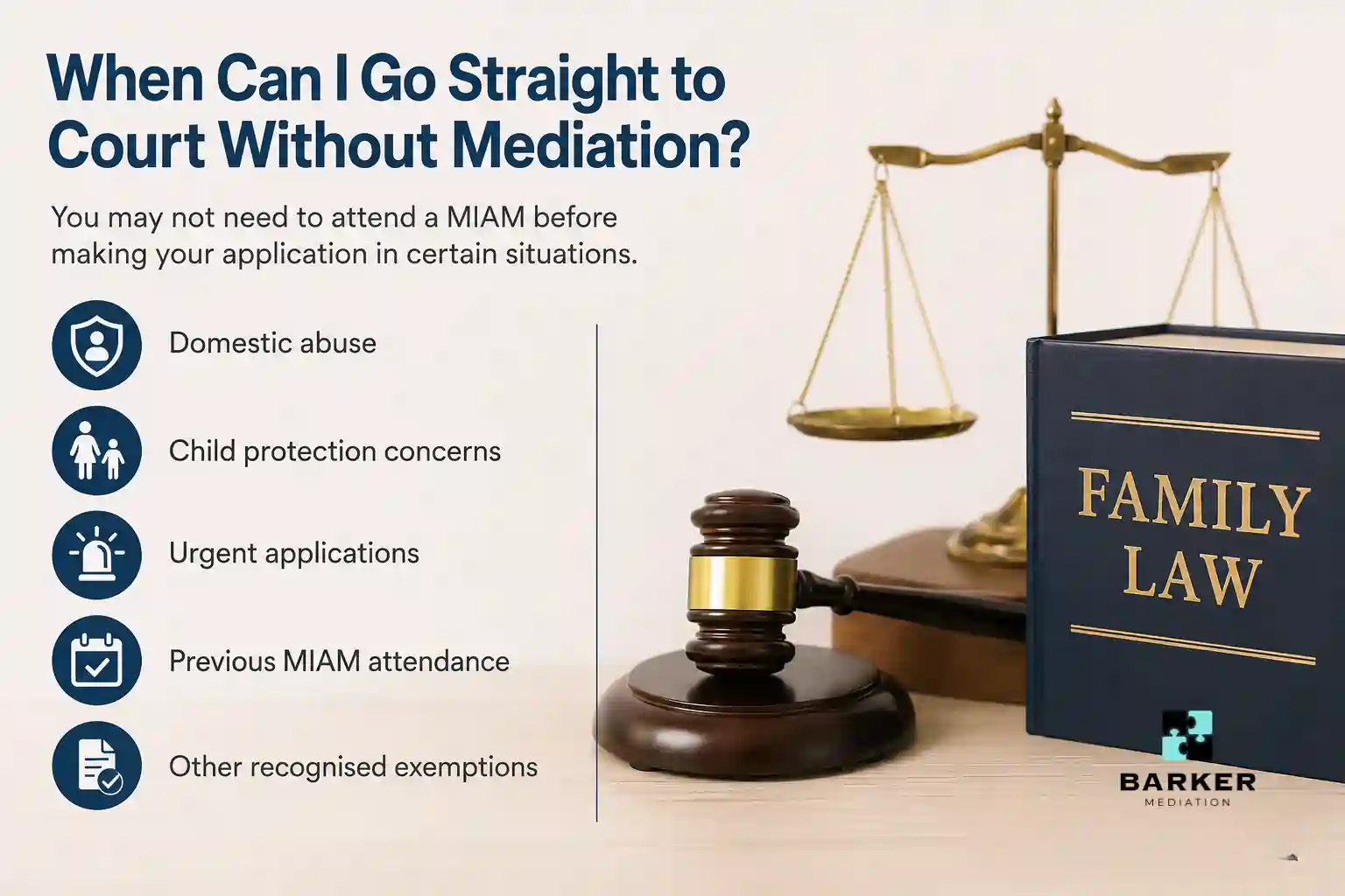 When Can I Go Straight to Court Without Mediation Luton?